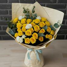 Букет цветов из:  Розы в Московском