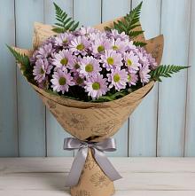 Букет цветов из:  Хризантемы в Московском