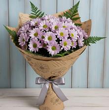 Букет цветов из:  Хризантемы в Московском