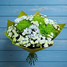 Букет цветов из:  Хризантемы в Московском