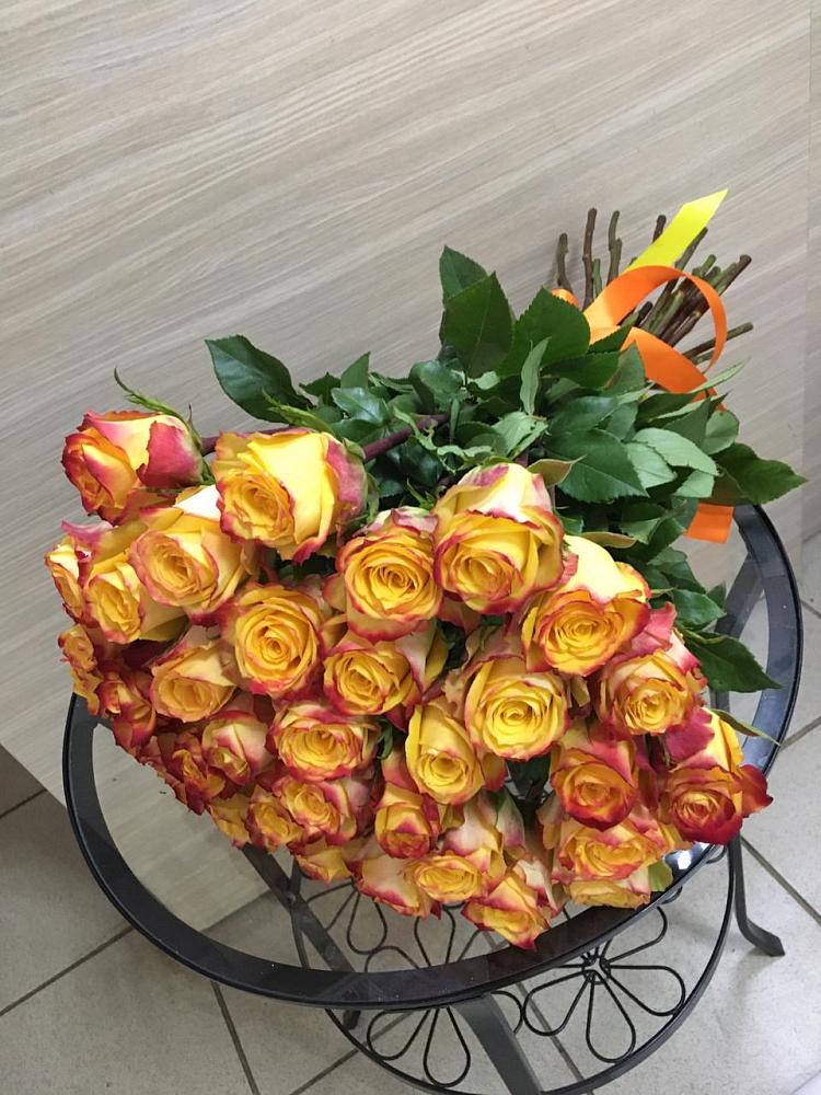 Букет Желтые розы в Московском