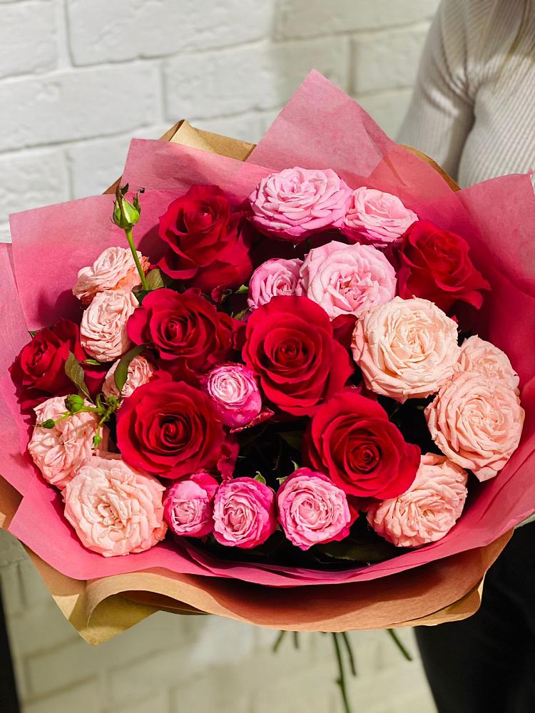 Букет цветов из: Розы в Московском