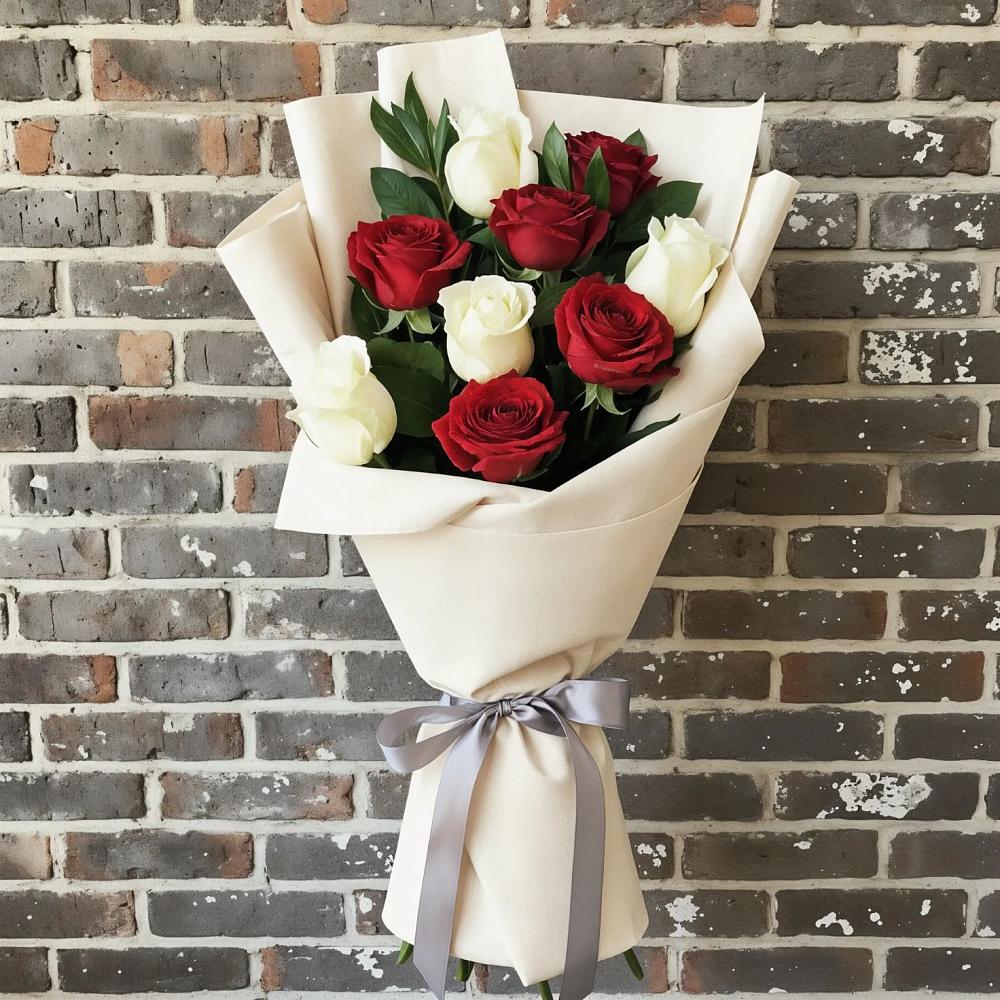 Букет цветов из: Розы в Московском