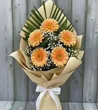 Букет цветов из:  Герберы в Московском